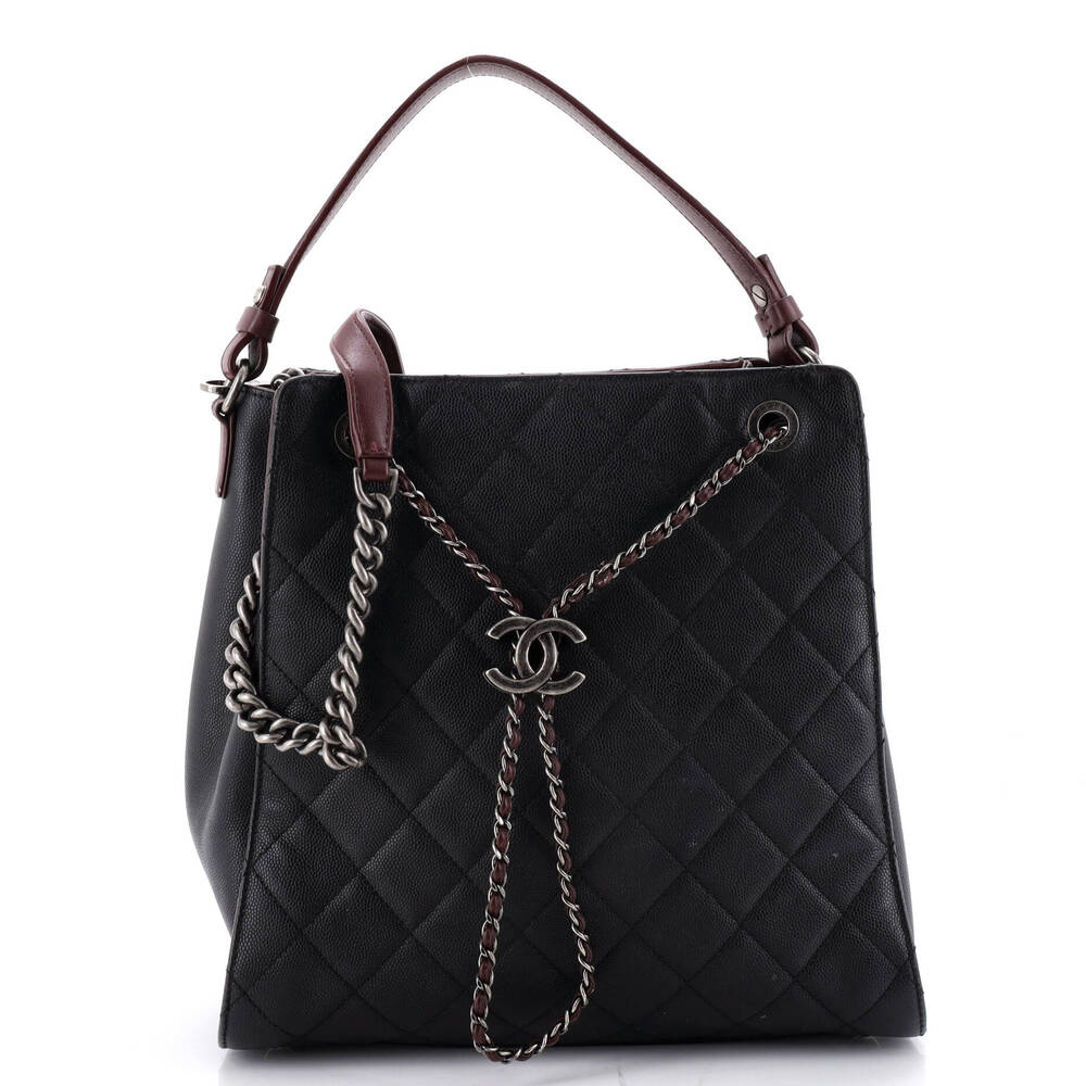 Chanel Top Handle Cc Drawstring Bucket #258270C31B